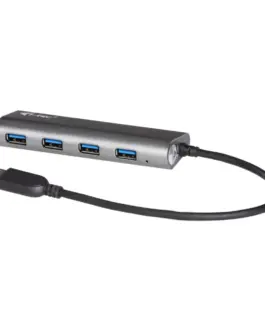 i-tec USB 3.0 Metal HUB Charging - 4 ports with power/charging