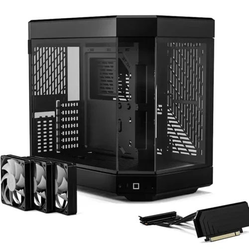 Alternative view of Кутия за компютър HYTE Y60 Tempered Glass, Mid-Tower, Черна