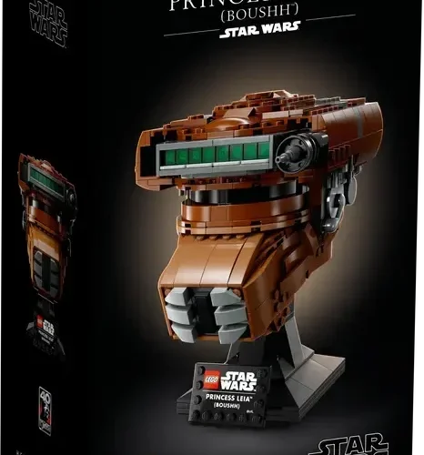 Alternative view of LEGO Star Wars Princess Leia (Boushh) Helmet, 75351