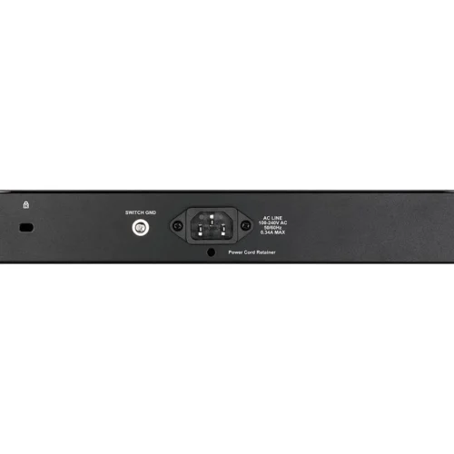 Alternative view of Суич D-Link DGS-1210-16/E, 16-портов 10/100/1000 Gigabit Smart Switch including 4 Combo 1000BaseT/SFP, управляем, з?