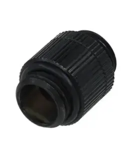 Адаптер Alphacool HF Двоен нипел G1/4 - G1/4 Въртящ се Черен