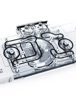 Воден блок за видео карта Alphacool Eisblock Aurora Acryl GPX-A Radeon RX 6700XT Reference with