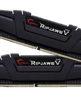 G.SKILL DDR4 32GB (2x16GB) RipjawsV 3200MHz CL16 rev2 XMP2 черен