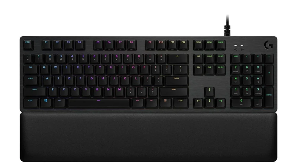 Геймърска механична клавиатура Logitech G513 Carbon RGB GX Brown Mechanical