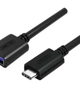 Unitek адаптер USB TYP-C TO USB AF 015m; Y-C476BK