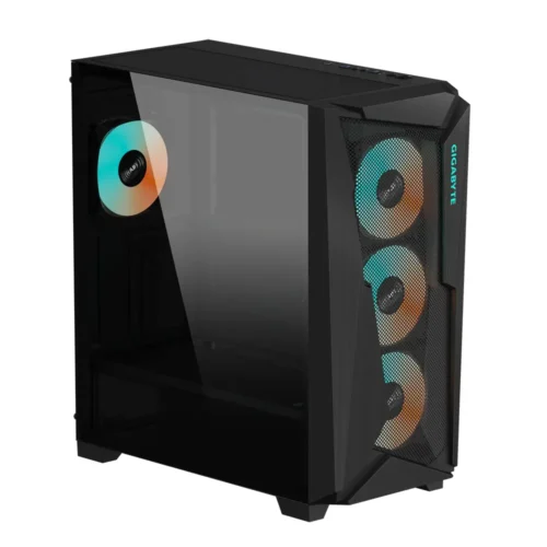 Alternative view of Кутия за компютър Gigabyte C301 Black V2, TG, Mid-Tower