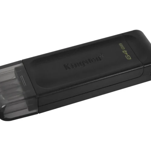 ФЛАШ ПАМЕТ Kingston USB flash drive DataTraveler 70 – USB 3.2 Gen 1 – 64 GB – Black – PN
