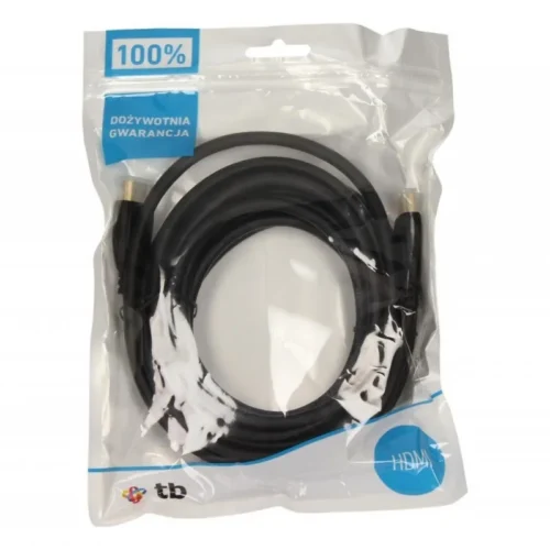 TB HDMI кабел v 1.4 gold plated 5 m.