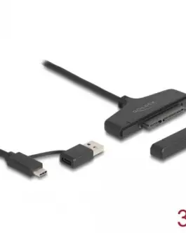 Alternative view of Конвертор Delock, USB-C / USB-A - SATA 6 Gb/s