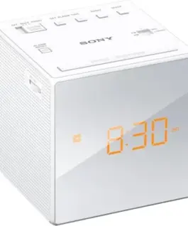 Sony Radiobudzik ICF-C1 бял