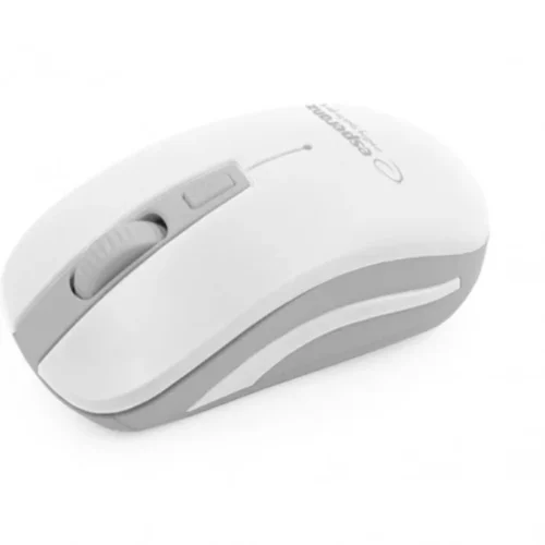 Esperanza WIRELESS 2.4GHz OPTICAL мишка URANUS бял/сив