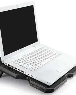 Alternative view of Охладител за лаптоп DeepCool Multi Core X6, 15.6", 2x140+100 mm, Черен