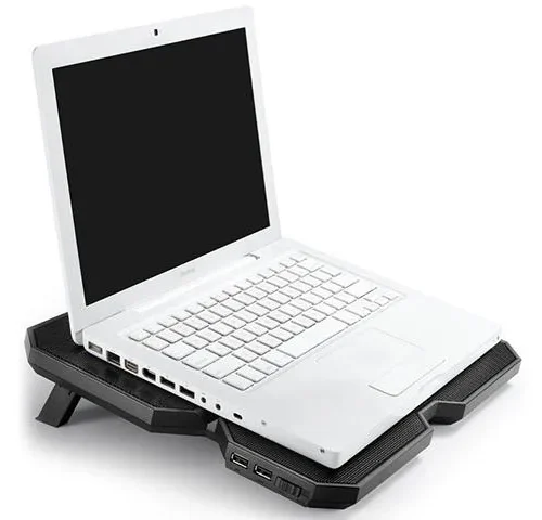 Alternative view of Охладител за лаптоп DeepCool Multi Core X6, 15.6", 2x140+100 mm, Черен