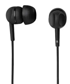 Thomson IN EAR EARPHONES CONTROL TALK черен
