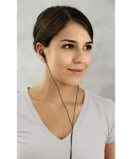 Thomson IN EAR EARPHONES CONTROL TALK черен