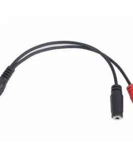 Alternative view of Gembird адаптер Mini Jack(M) 4PIN/2xMini Jack(F) 20cm