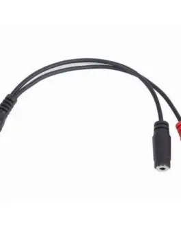 Alternative view of Gembird адаптер Mini Jack(M) 4PIN/2xMini Jack(F) 20cm