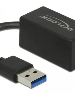 Мрежова карта Delock 66039 USB-A - RJ45 USB 3.2 Gen 1 AX88179A Gigabit Ethernet
