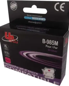 Мастилница UPRINT LC985, BROTHER, Magenta