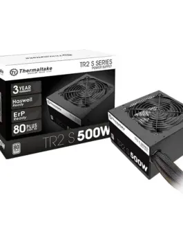 Thermaltake захранващ блок TR2 S черен 500W (80+ 230V EU 2xPEG 120mm Single