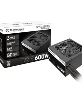 Thermaltake захранващ блок TR2 S черен 600W (80+ 230V EU 2xPEG 120mm Single
