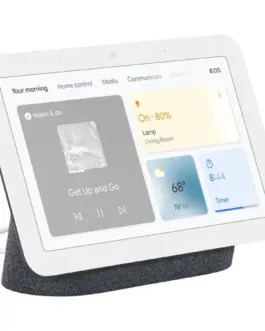 Смарт тонколона Google Nest Hub 2nd gen Сензорен екран Гласов асистент Тъмно