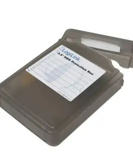 LogiLink Protective box for HDD 3.5 черен