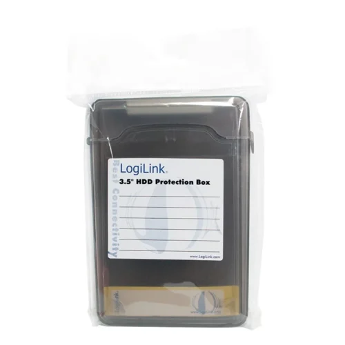 LogiLink Protective box for HDD 3.5 черен