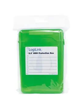 Alternative view of LogiLink Protective box for HDD 3.5, зелен