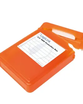 LogiLink Protective box for HDD 3.5 оранжев