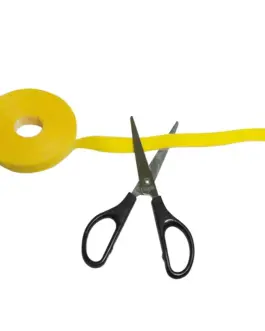 Alternative view of LogiLink кабел organizer, roll 4m, жълт