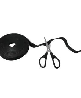 Alternative view of LogiLink кабел Strap, Velcro Tape, 10m, черен