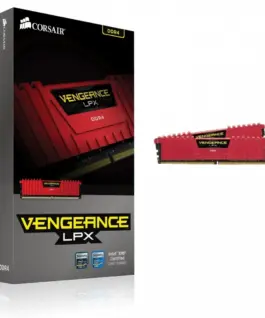 Corsair памет DDR4 Vengeance LPX 16GB/3000(2*8GB) CL15-17-17-35 135V XMP 2.0 червен