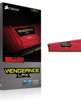 Corsair памет DDR4 Vengeance LPX 16GB/3000(2*8GB) CL15-17-17-35 135V XMP 2.0 червен