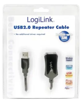 Alternative view of LogiLink Repeater кабел USB2.0, 5m