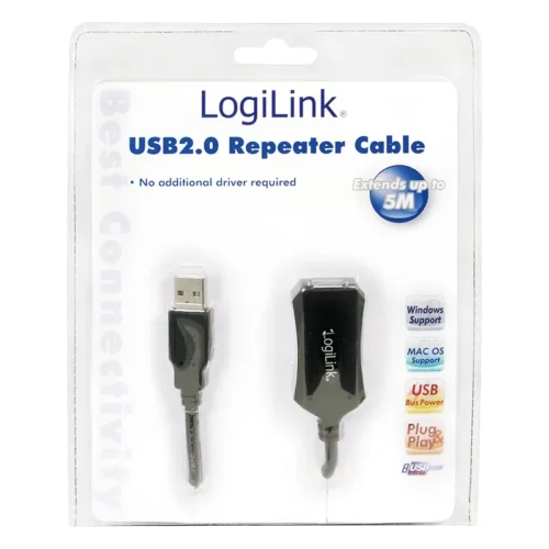 Alternative view of LogiLink Repeater кабел USB2.0, 5m