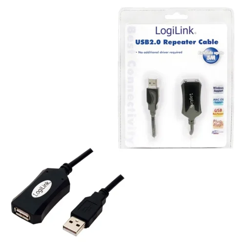 LogiLink Repeater кабел USB2.0