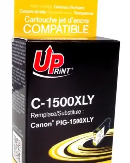 Мастилница UPRINT PGI1500 Canon, Жълт