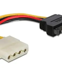 Gembird Sata Power кабел 15PIN Male->4PIN Molex 15cm