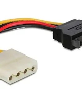 Gembird Sata Power кабел 15PIN Male->4PIN Molex 15cm