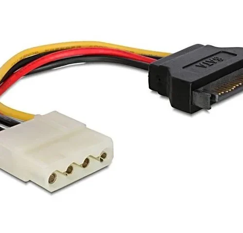 Gembird Sata Power кабел 15PIN Male->4PIN Molex 15cm