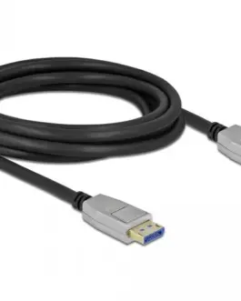 Кабел Delock DisplayPort 2.0 мъжко - DisplayPort мъжко 3.0м 10K Черен