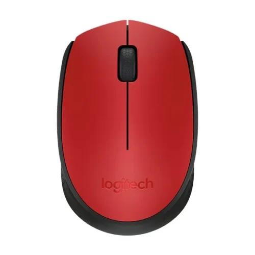 Logitech M171 червен Wireless мишка 910-004641
