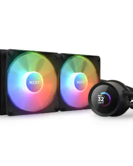 Охладител за процесор NZXT Kraken 240 RGB Black LCD Display
