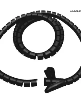 Alternative view of Maclean кабел organiser cover MCTV-676 B черен