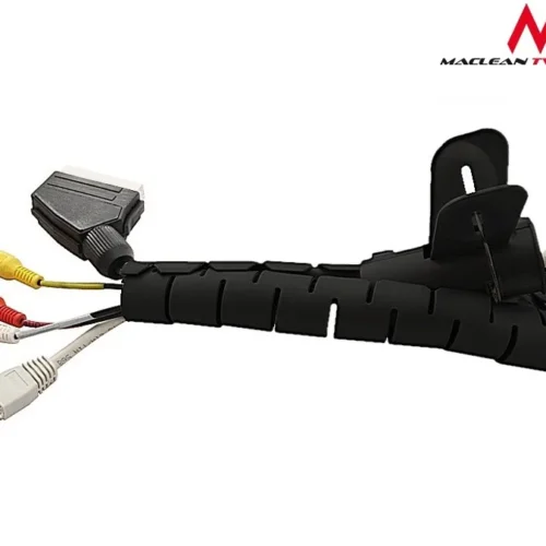 Maclean кабел organiser cover MCTV-676 B черен