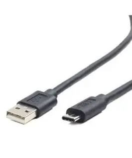 Gembird кабел USB 2.0 кабел type AC-AM CM 1m черен