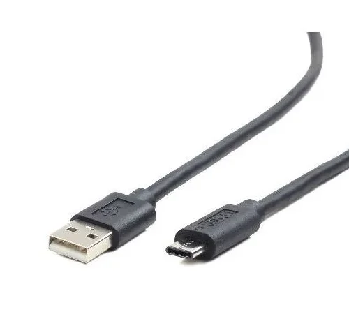 Gembird кабел USB 2.0 кабел type AC-AM CM 1m черен