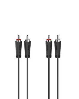 Аудио кабел HAMA 2 x Чинч мъжко - 2 x Чинч мъжко 1.5м За CD