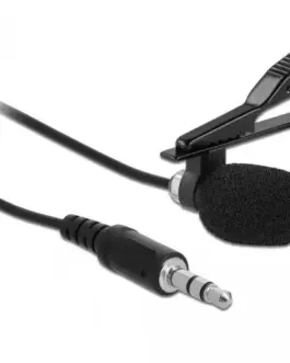 Микрофон с клипс Delock За вратовръзка/ яка 66279